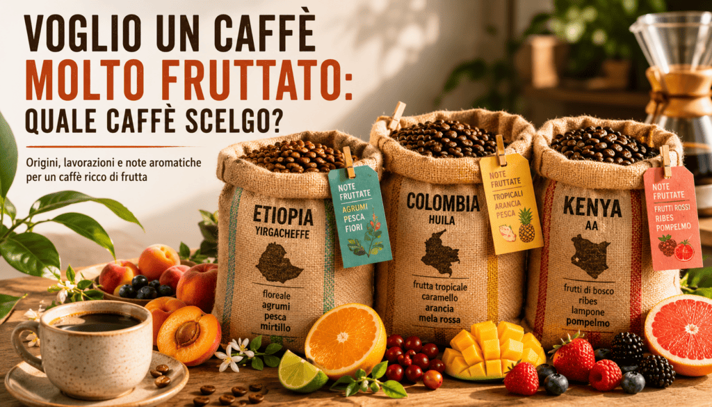 fruity coffee beans from an Ethiopian natural lot